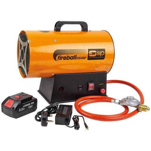 Sip cordless propane heater - sip,