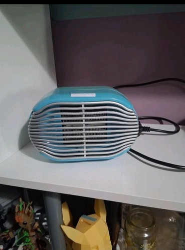 Blue mini desk heater - mini,