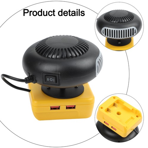 Cordless portable heater for - portable,