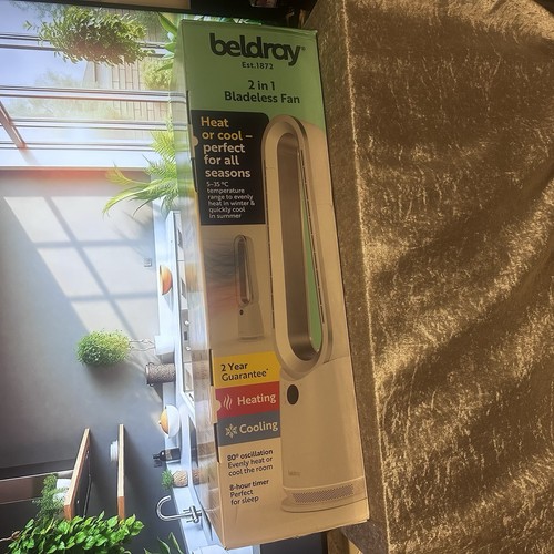 Beldray bladeless fan - bladeless,