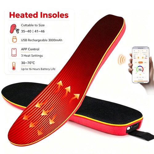Cordless heated insoles - cordless,