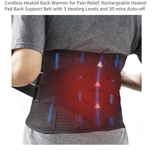 Cordless heated back - cordless,
