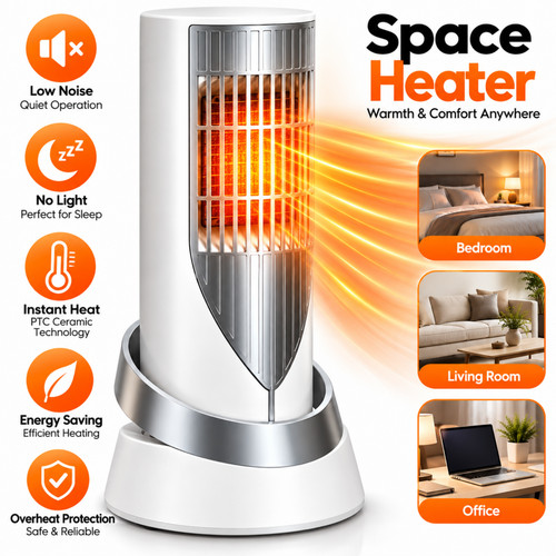 Portable ptc ceramic space - portable,