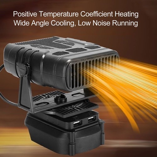 Space heater with - double, 2