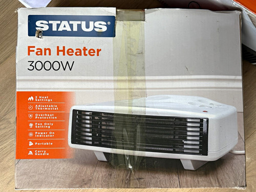 Status fan heater - fan,