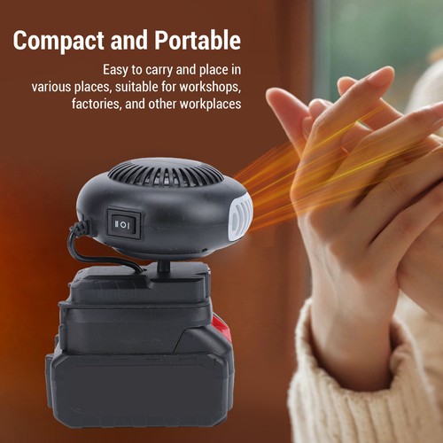 Battery powered space heater - battery,