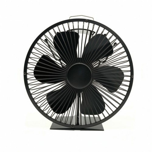 Heat powered fireplace - fireplace, fan