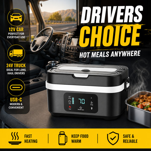 Heated lunch box - lunch,