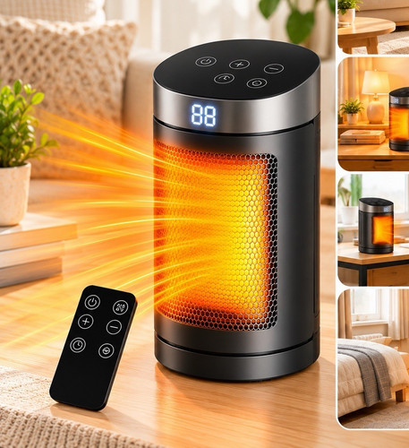 1500w portable space heater - space,