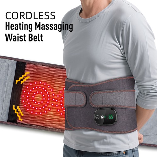 Cordless heated back belt - cordless,
